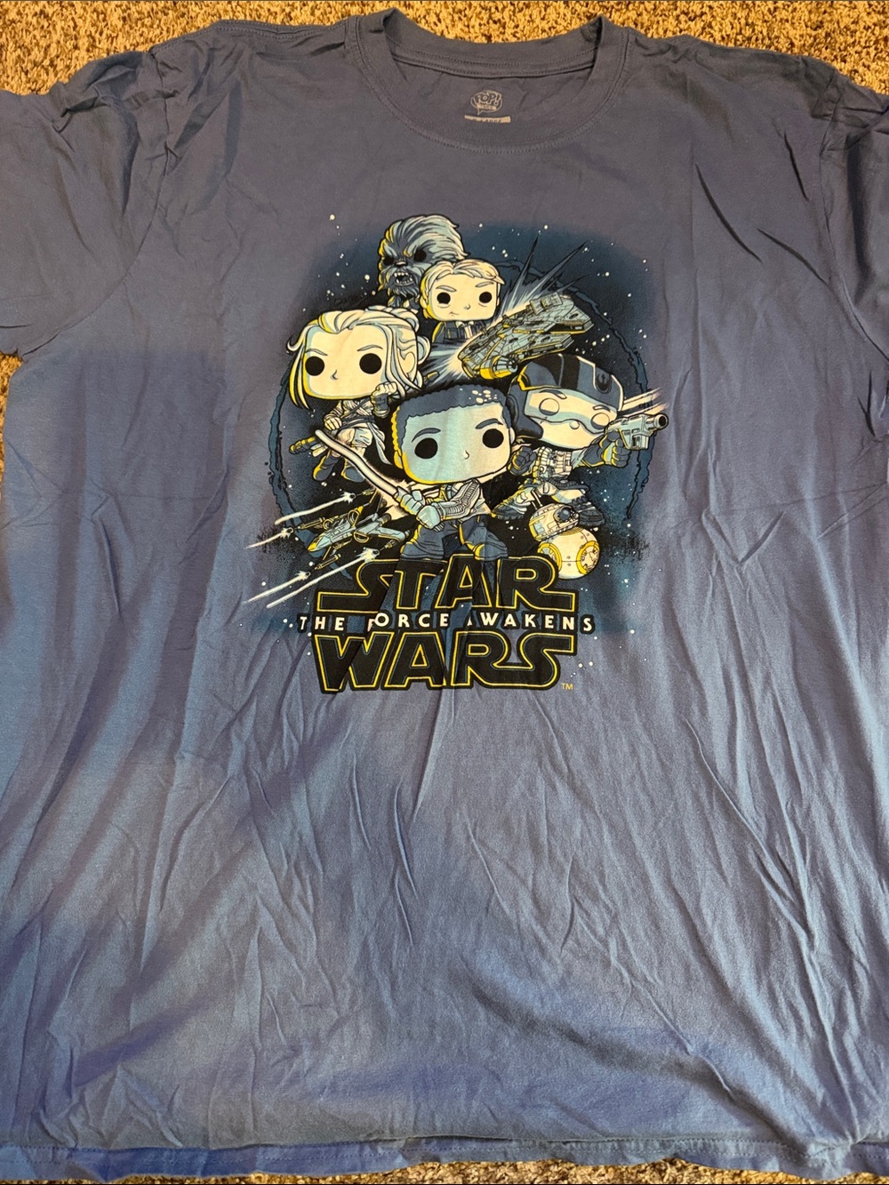 Funko Star Wars The Force Awakens Short Sleeve Tee - Blue